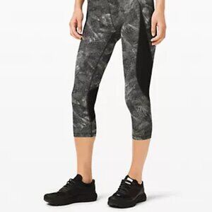 Lululemon Run Off Route Mid-Rise Crop 21" Size 6